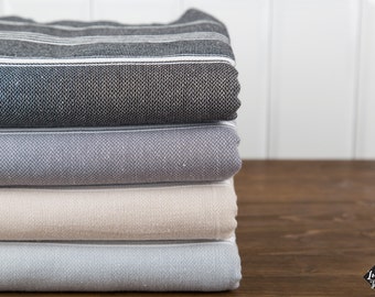 Basic Turkish Towel, Peshtemal, Cotton Turkish Towel, Fouta, Bridesmaid Gift, Hammam Towel, Beach Towel