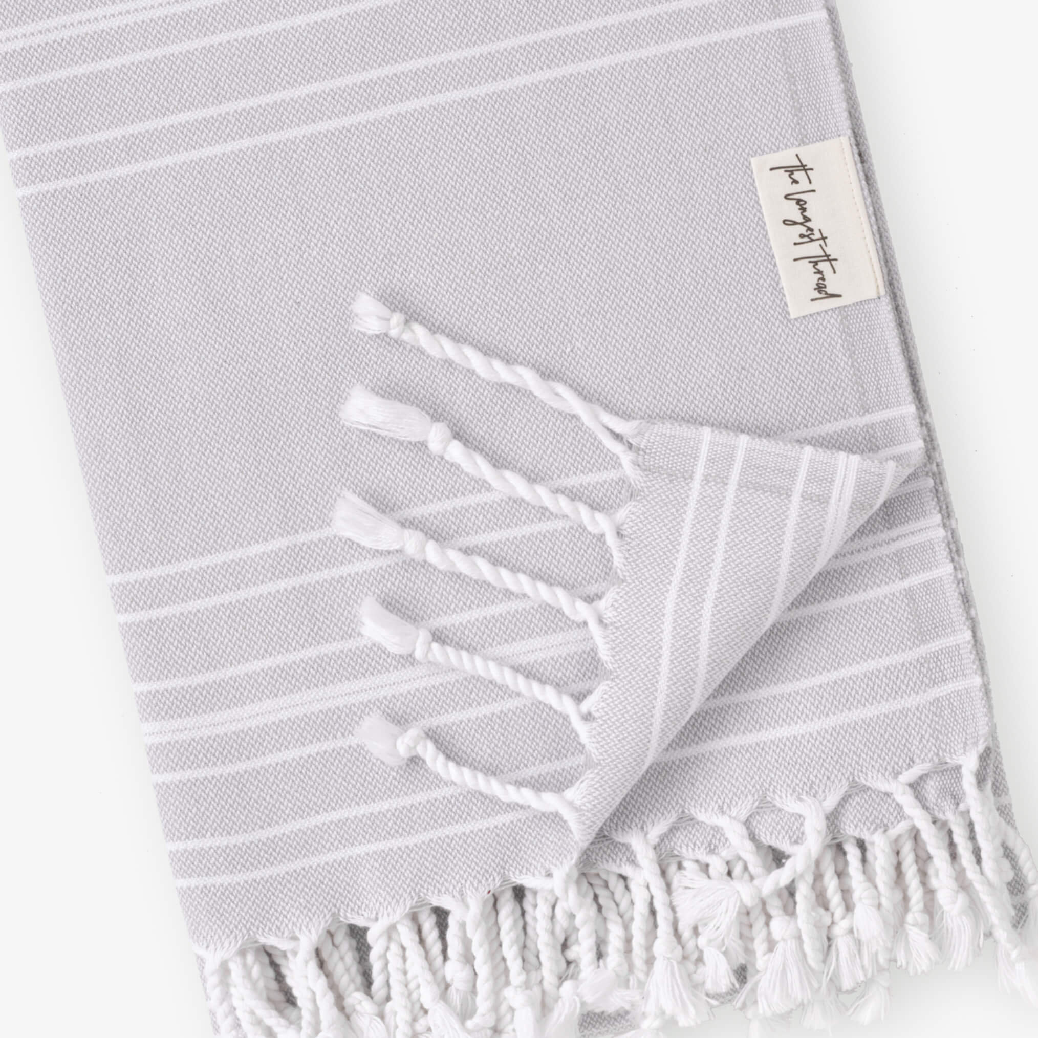 Saltwater Gray Turkish Towel Beach Towel Bath Towel Etsy