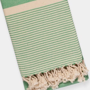 Seafoam Turkish Towel, Bath Towel, Beach Towel, Throw Blanket, Shawl, Travel Towel, Pestemal | Basket Weave Towel