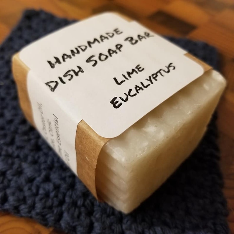 Dish Soap Bar Solid Ecofriendly Zero Waste Dish Soap Etsy