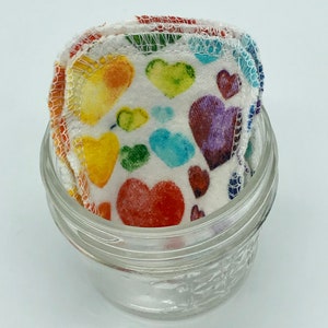 Reusable Cotton Facial Rounds: Washable Makeup Remover Pads, Zero Waste