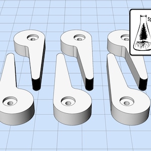 Eccentric clamp - CNC table cam clamp - even pressure increase - work holding - T track system - first project - dxf file - vcarve tool path