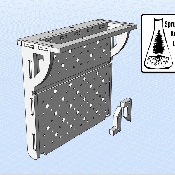 Vertical Mounting Table Fixture -For CNC joinery -Mortise and Tenon -Onefinity -QCW Frame mount - With Dog Holes,  inserts and T Track