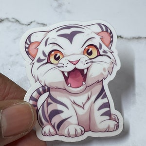 Cute Tiger Sticker | Tiger Sticker | Animal Sticker