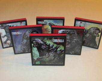 Godzilla Party Favors - Godzilla Note Pads Set of 6 - Godzilla Birthday Party Favors