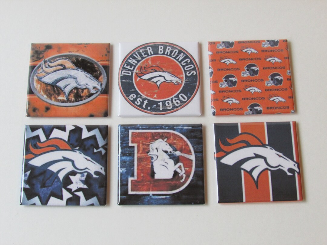 Denver Broncos Set Birthday Party Favors Broncos Refrigerator