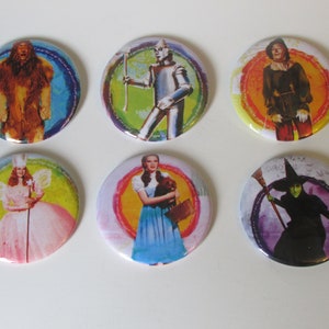 Perler Beads Set of 7 Wizard of Oz Magnets 