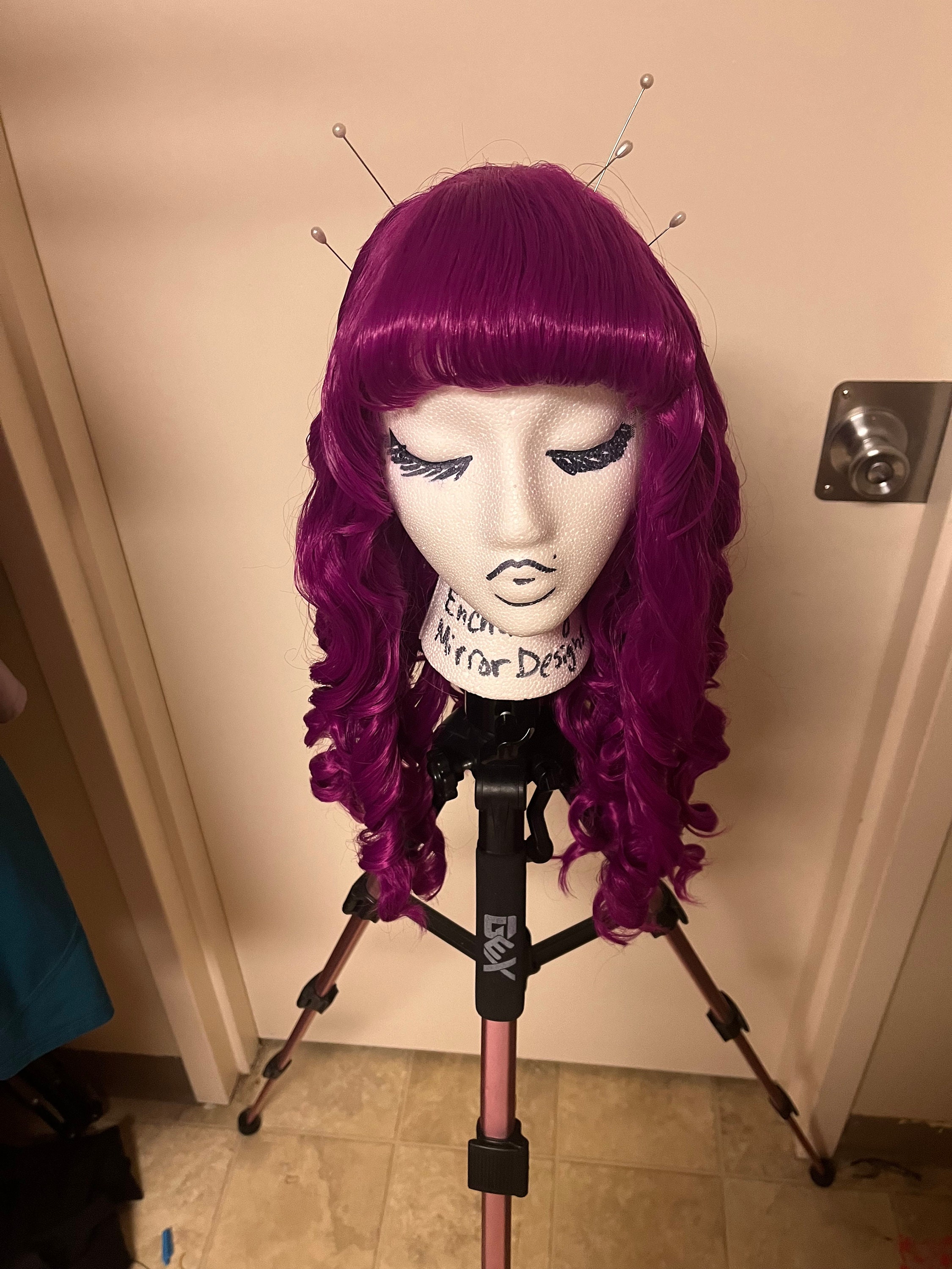 Mal Wig 2 Style Options