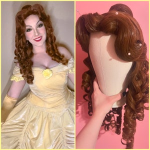 Beauty Princess Wig Hard front