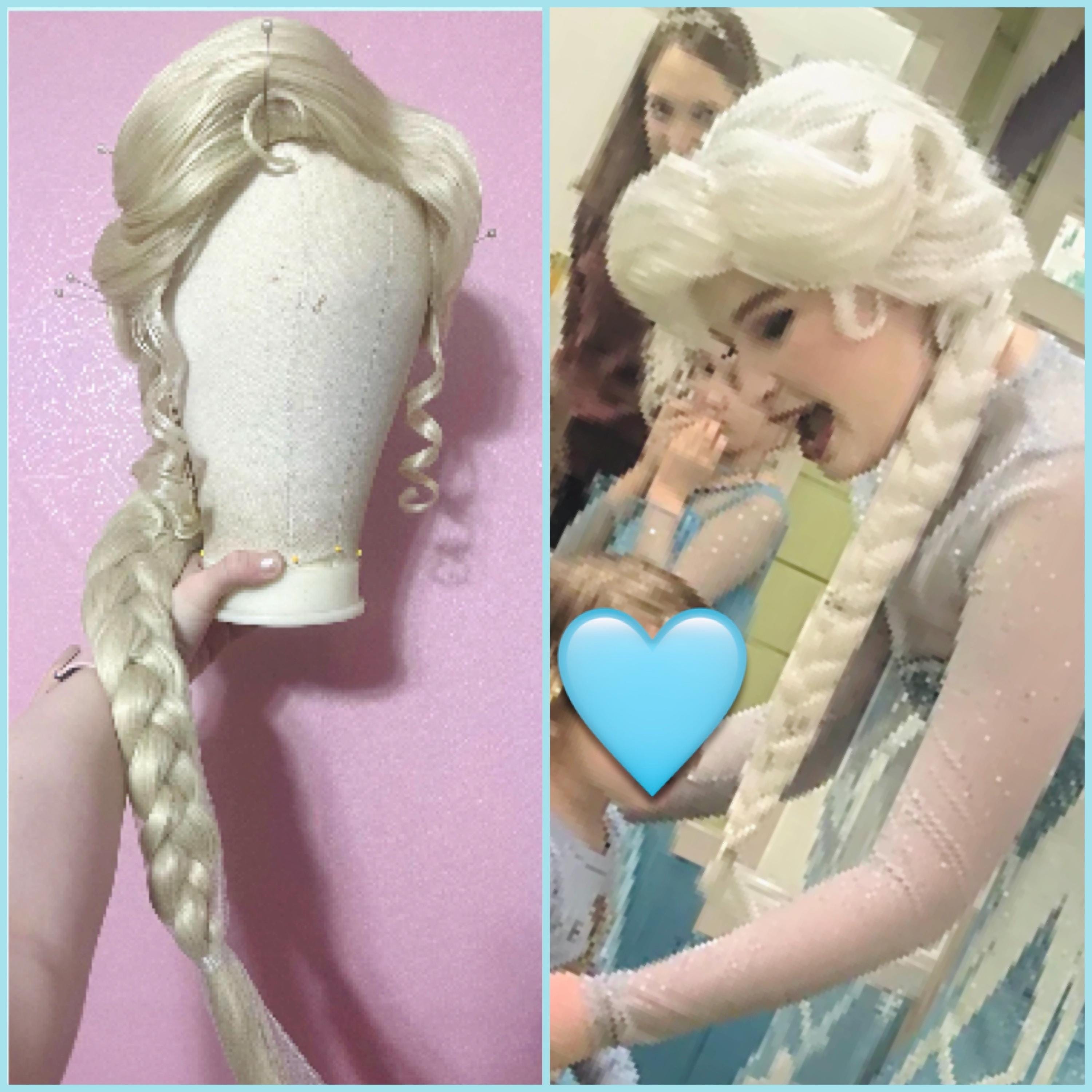 Elsa lace front wig Canada
