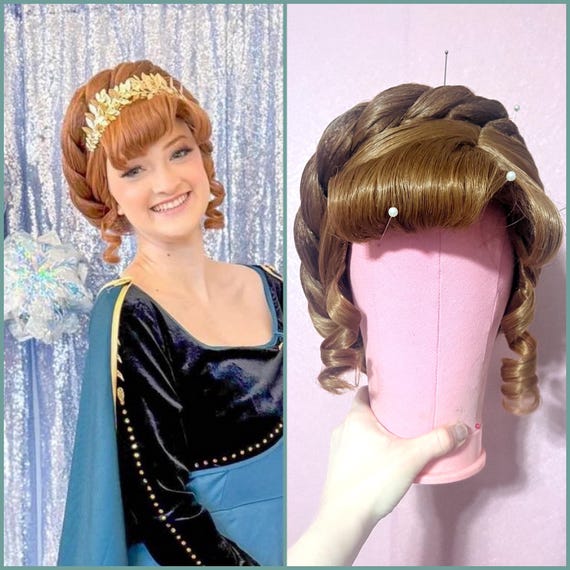 ◎Yukiho◎ クイーンアナ　ウィッグ クイーンアナ ウィッグ ◎Yukiho◎ クイーンアナ ウィッグ アナと雪の