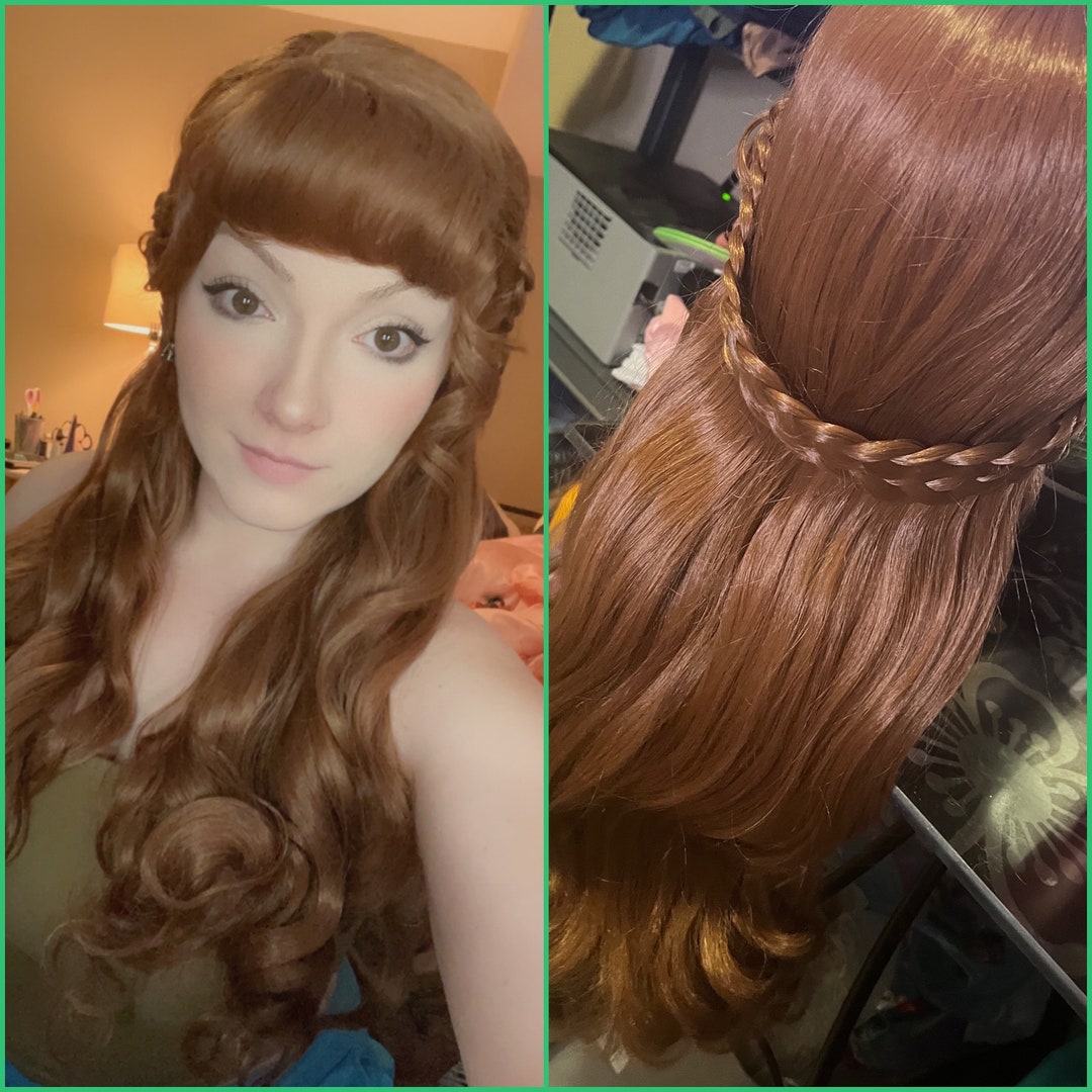 Anna Frozen 2 Wig Etsy