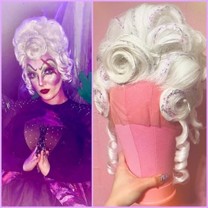Sea Witch Wig Drag Design