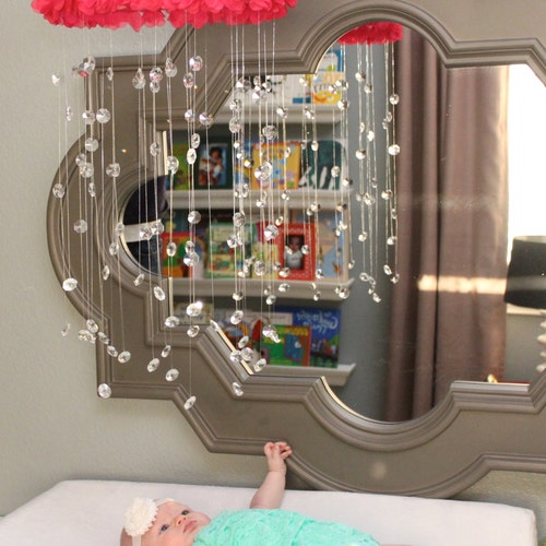 Baby Mobile Nursery Mobile Baby Girl Mobile Crystal Mobile Etsy Australia