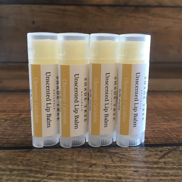 Chamomile Calendula Lip Balm. Unscented Lip Balm. Herbal Lip Balm. Herbal Balm. Chamomile Lip Balm.  Calendula Balm. Sensitive Skin Care