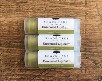Hemp Seed Oil Lip Balm. Hemp Lip Balm. Unscented Lip Balm. Natural Lip Balm. Natural Chapstick. Hemp chapstick. Natural Skincare.