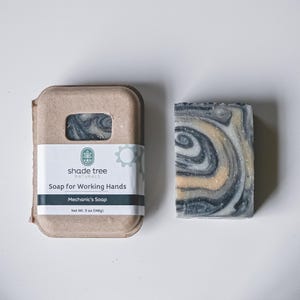 Mechanic Soap. Hand Soap Bar. Pumice Soap. Charcoal Soap. Scrubby Soap for Men. Palm Free Soap. Man Soap. Stocking Stuffer for Him. For Dad