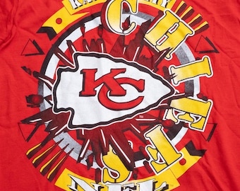 Vintage 1994 Kansas City Chiefs T-Shirt Circular Medium USA