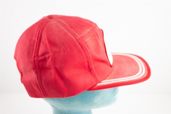 Red Wing Shoes Vintage Trucker Hat -John's Dept S… - image 4