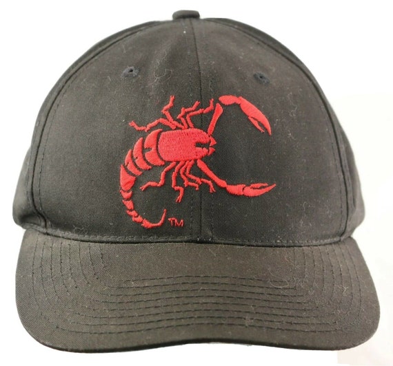 Vintage 1990s NWO Red & Black Sting Scorpion Baseb