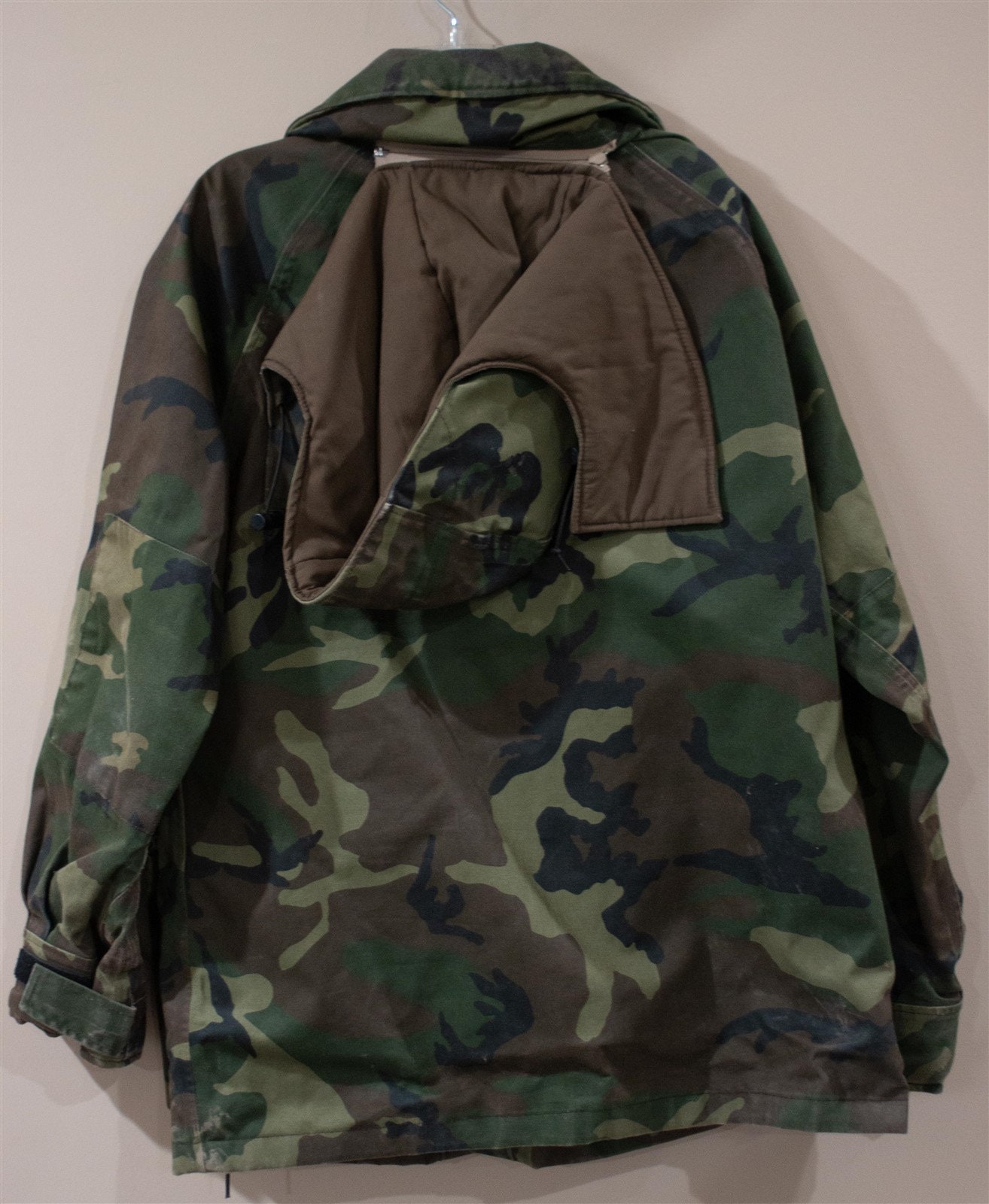 ジャケット・アウター vintage made in USA FIELDLINE GORE-TEXau Vintage Fieldline Gore-tex Camo Hunting Jacket Hooded Coat