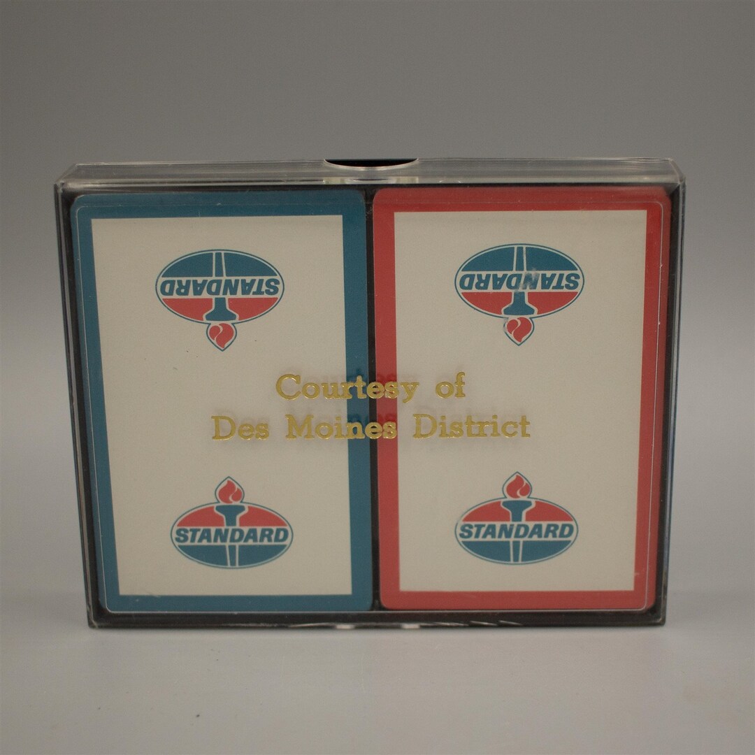H-D OIL CAN PLAYING CARDS