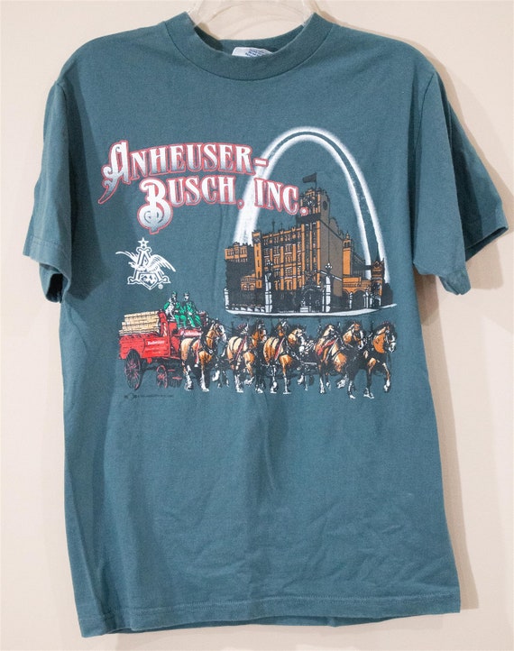 Vintage 1996 Anheuser Busch, Inc., T-Shirt Medium 