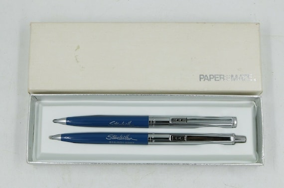 Paper Mate Double Heart Ninety Eight  TURQUOISE  Ball Pen--NOT BLUE 