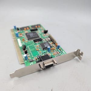 Vintage 1990s Trident tvga8900d-R 16-Bit isa svga Video Card for Retro 386 486 dos Gaming PC Builds, 90s Computer Part
