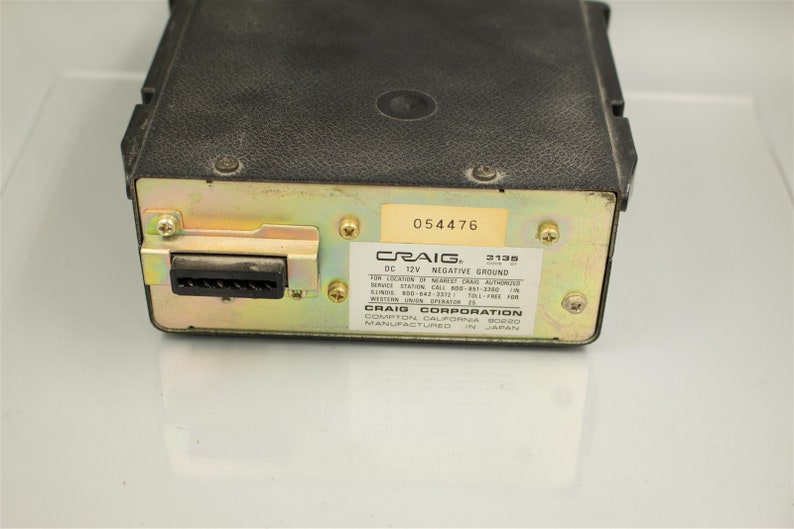 Vintage Craig Car Stereo 8track Player Etsy