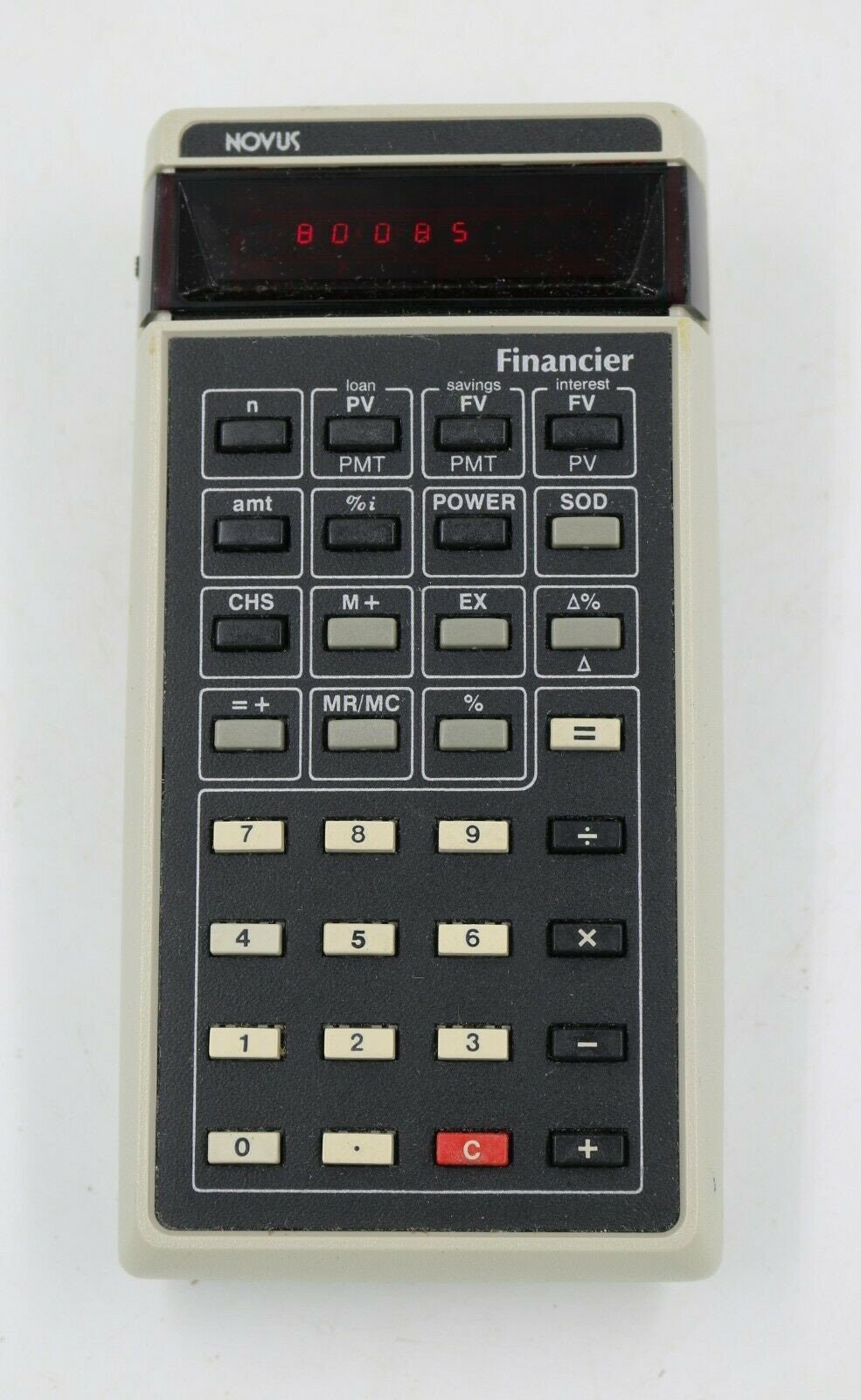 Calculatrice Vintage Aristo M64 Années 70 - Afficheur LED Rouge, Fonctionnelle