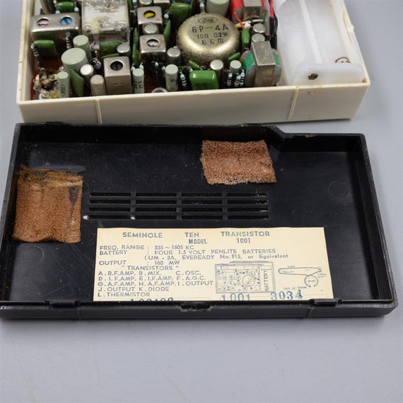 Seminole Transistor Radio Model 1000 10 Transistor Japan