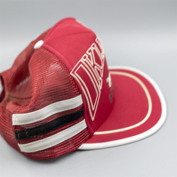 Oklahoma Sooners Vintage Trucker Hat Striped Snap… - image 5