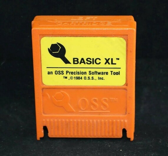 fusie Tweede leerjaar oosters Oss Basic Xl Toolkit Cartridge Atari 400 800 Xl Xe Computer | Etsy