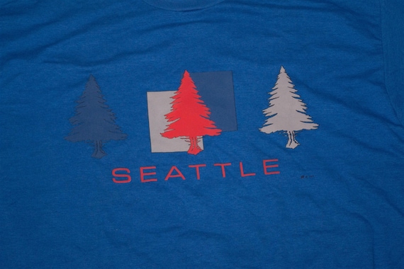 Vintage 1997 Seattle Washington Souvenir T-Shirt … - image 1