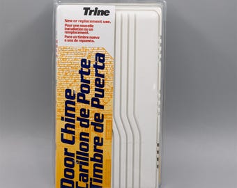 Trine Analog Door Chime (Real Chime) Vintage 1999 2-Note / 1-Note Ding Wired