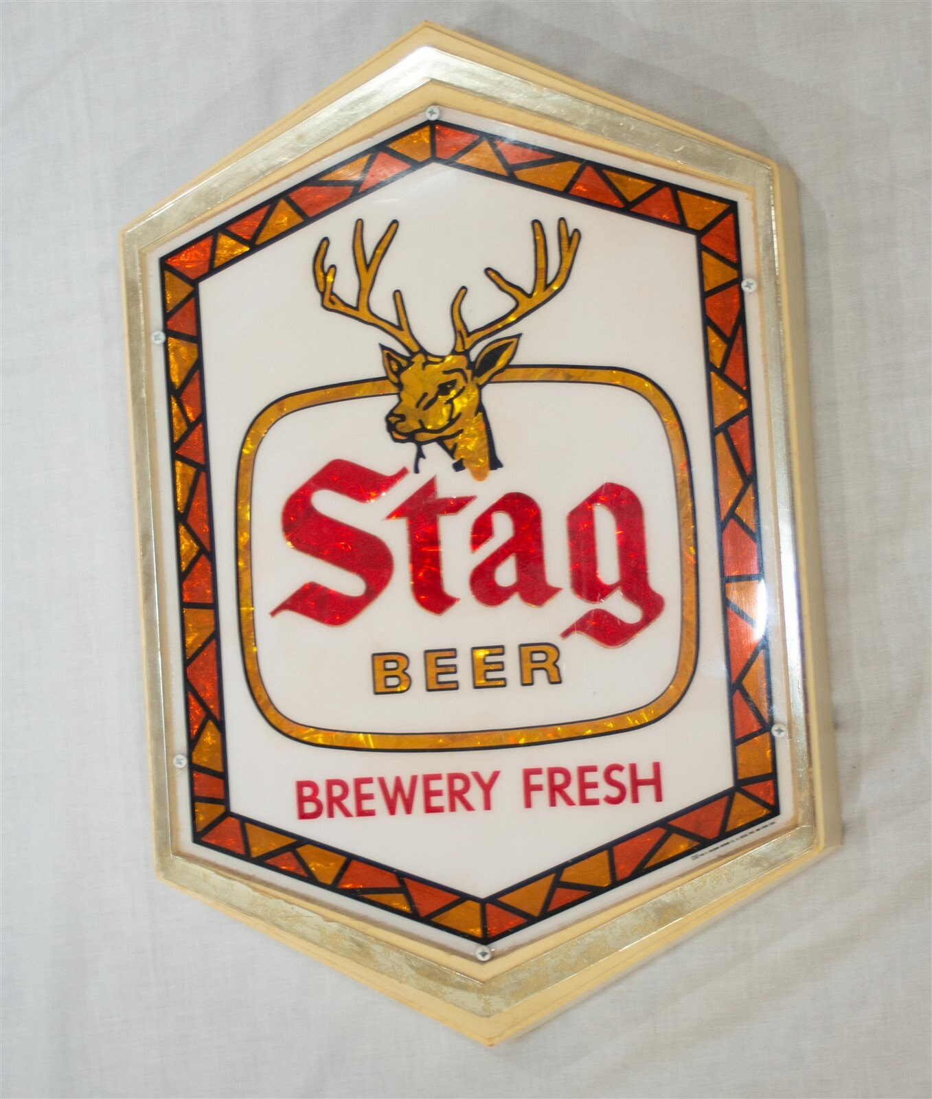 Stag Beer Vintage 1982 Plastic Wall-hanging Sign - Etsy New Zealand