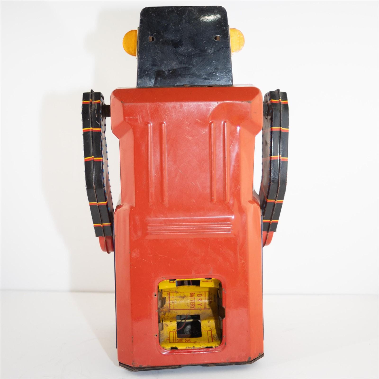 Robot Zel Des Années 70 - Japonais Masudaya Toys (Plastique Vintage)