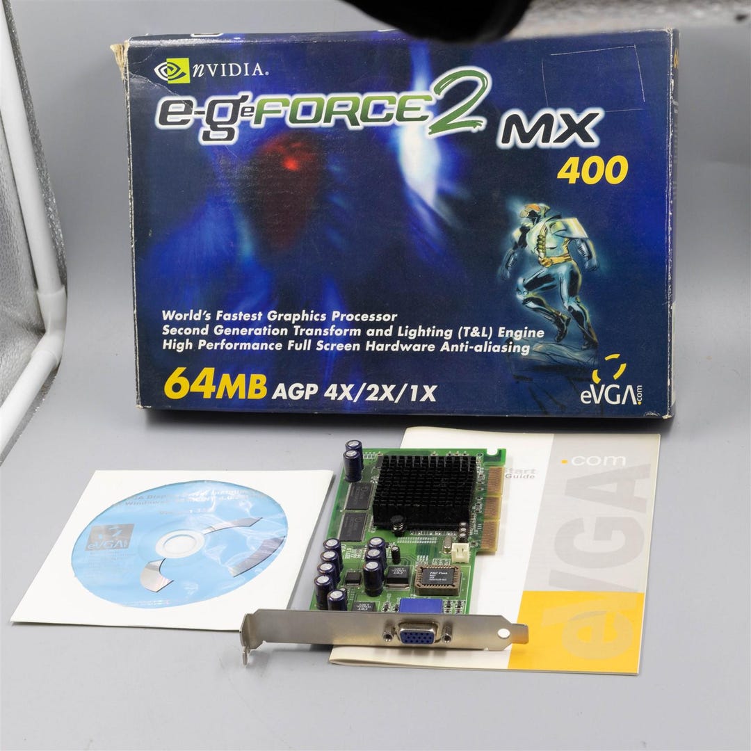 Creative nVidia Geforce 2MX 32M GB0030 vintage AGP graphics card