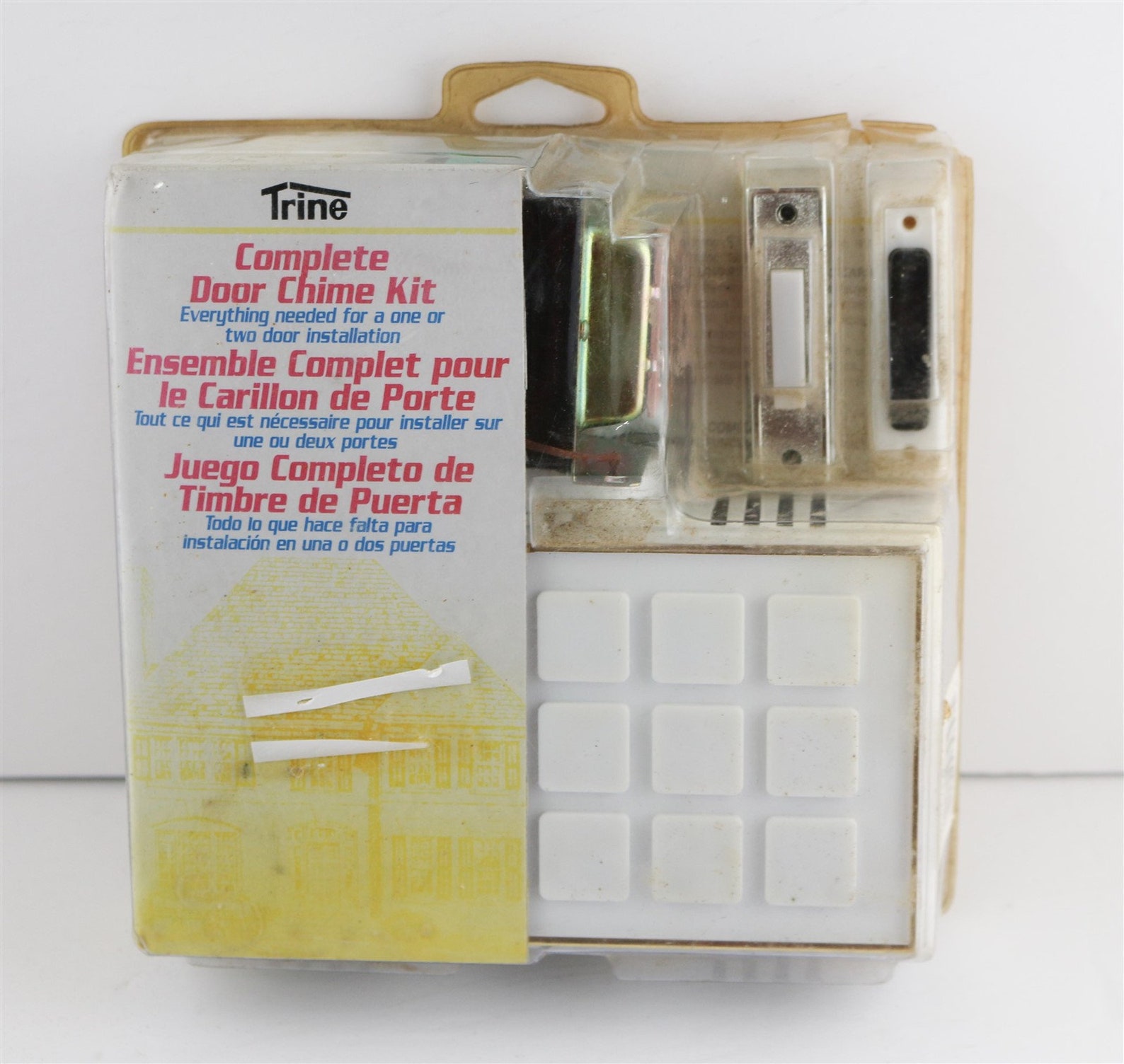 Vintage Trine 2Note Front & 1 Note Rear Doorbell Chime Kit Etsy