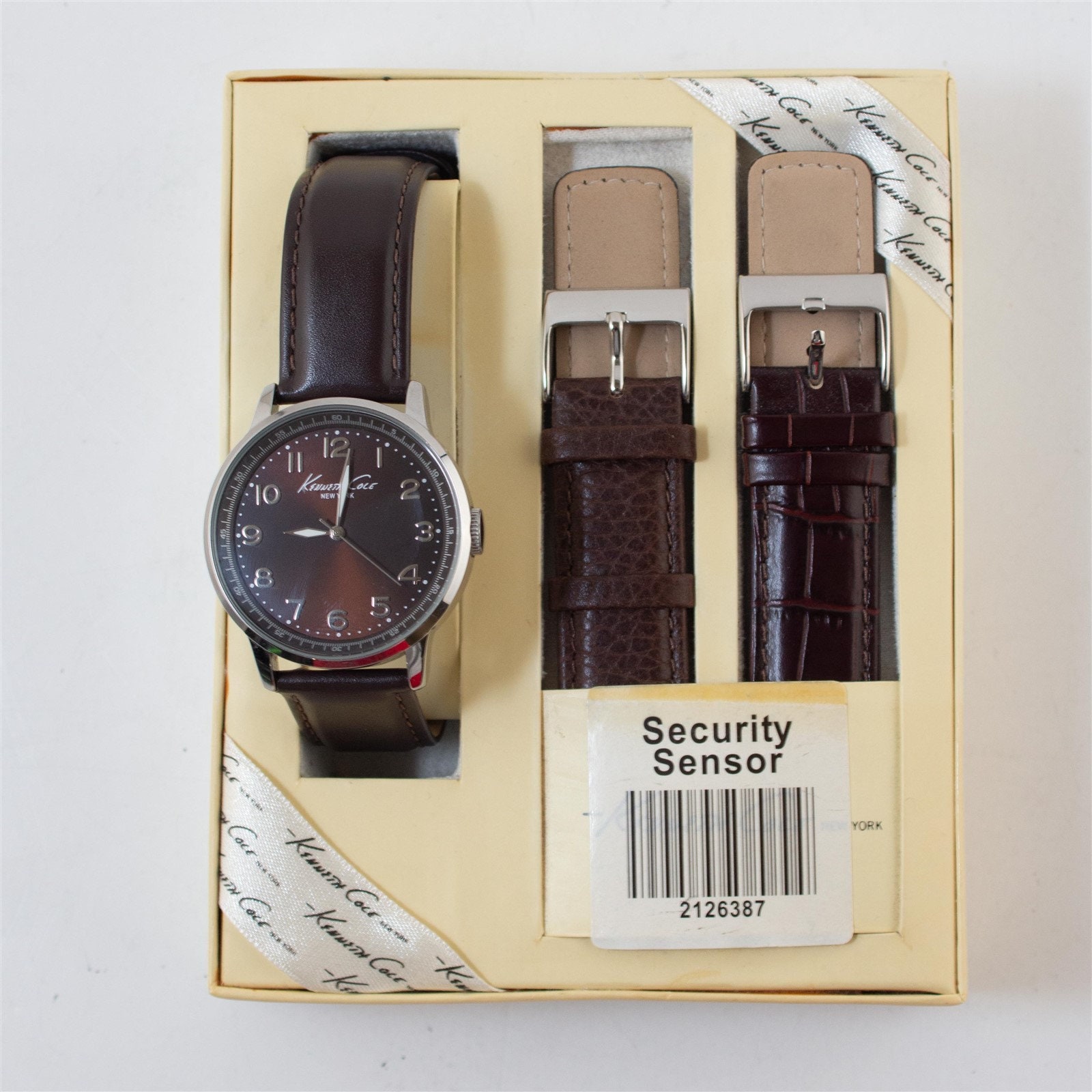 Kenneth Cole Reazione Sandali Uomo Con Fibbia | Comodi E Regolabili | Colore Marrone Medio | Taglia 44.5