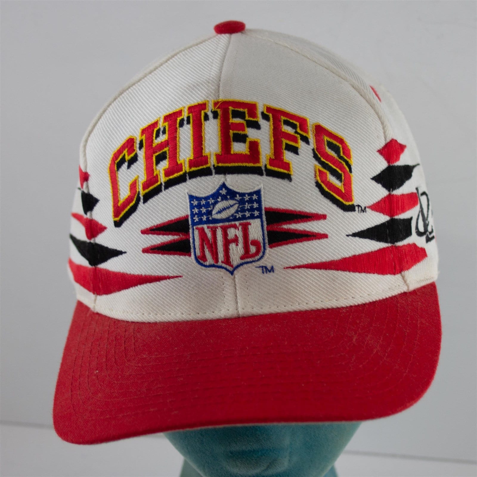 Vintage KC Chiefs Logo Athletic Hat Pro 