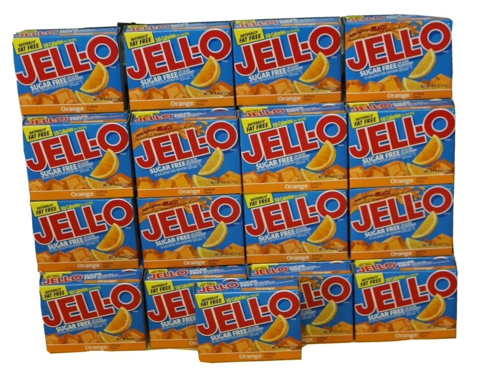Lot of 29 Vintage 1990s Jello Old Logo Sugar Free Orange Etsy