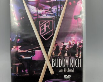 Buddy Rich The Lost Tapes dvd, 1985 Big Band Concert, Jazz Drummer Video, West Side Story Drum Solo