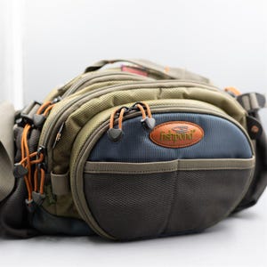 Fishpond Fly Fishing Waist Pack Aztec Design Blue Green Fanny Pack