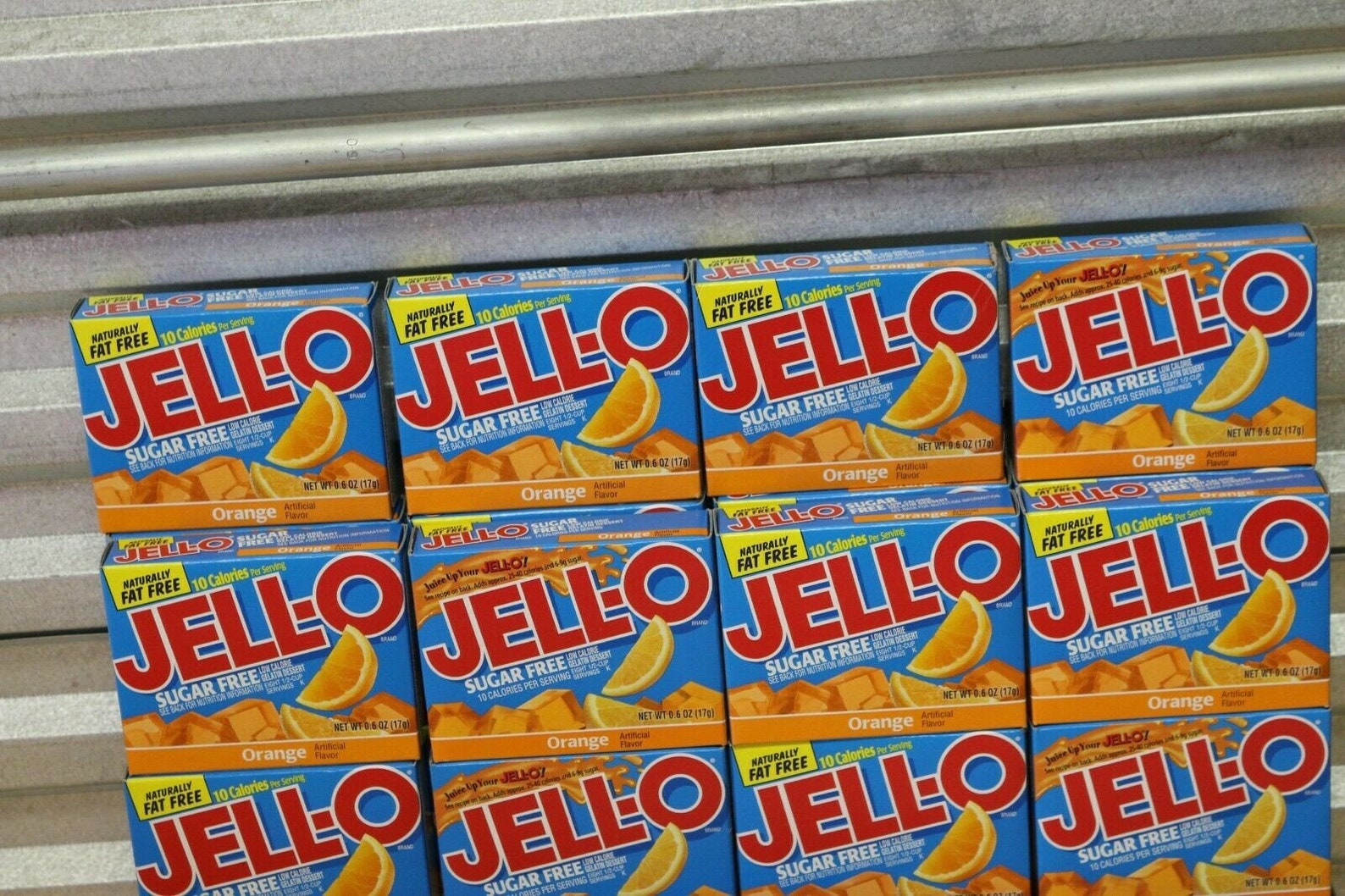 Lot of 29 Vintage 1990s Jello Old Logo Sugar Free Orange Etsy