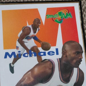 SPACE JAM マイケル・ジョーダン トーキング ポスター SPACE JAM マイケル・ジョーダン トーキング ポスター Vintage
