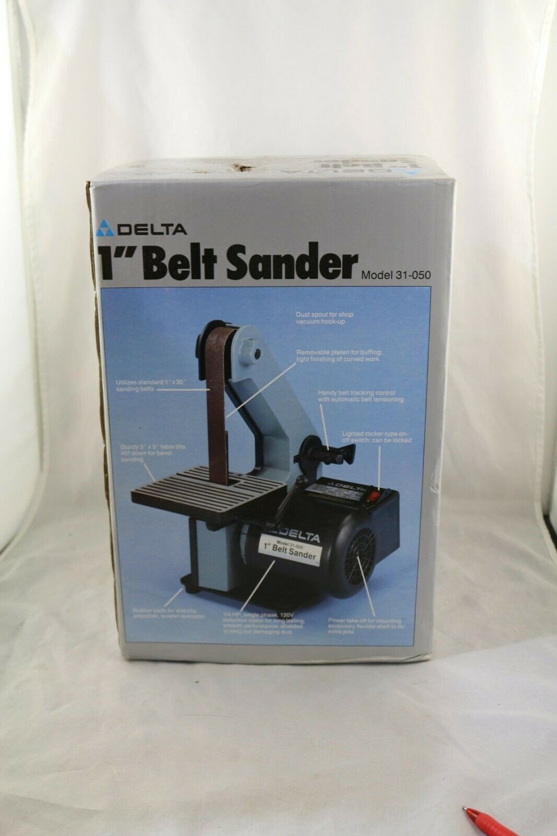 Delta Model 31050 1 Inch Belt Sander Vintage Etsy