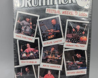 Modern Drummer Festival Weekend 2003 dvd, 2 Disc Set, Mike Portnoy Steve Smith Airto Moreira, Drum Concert