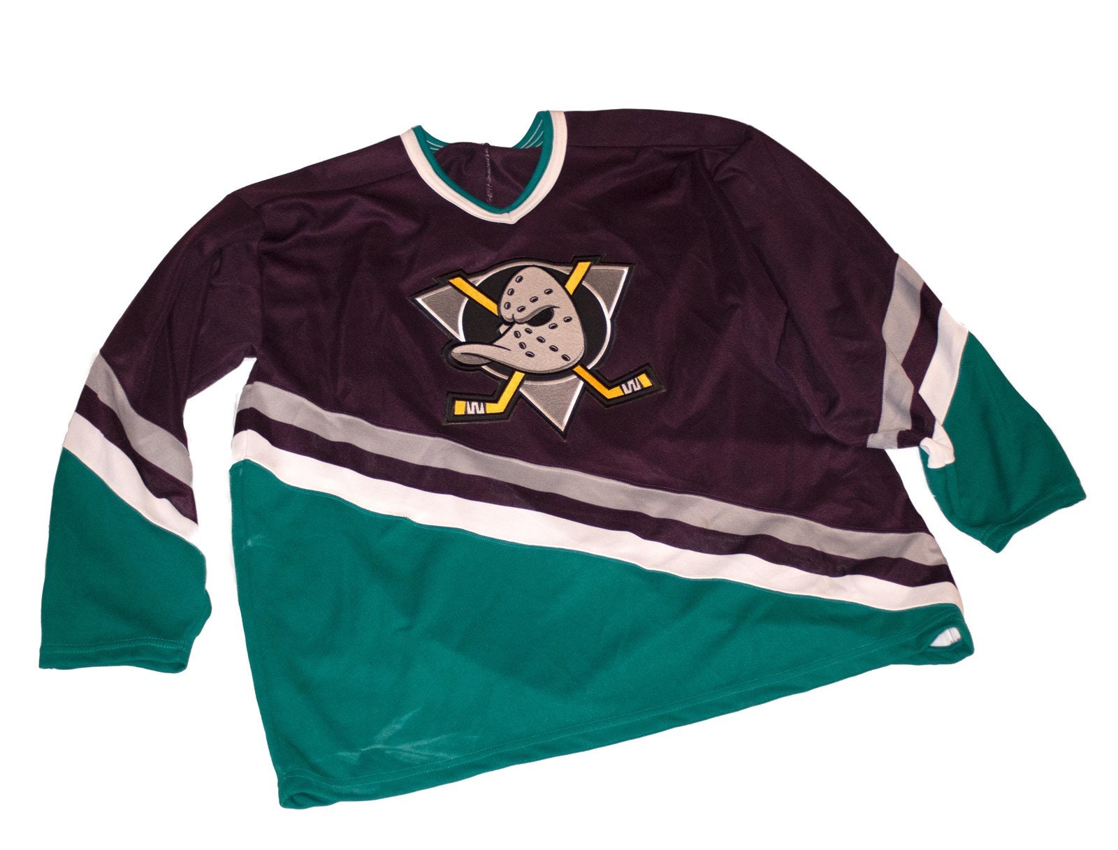Vintage CCM Mighty Ducks Of Anaheim Authentic Jersey (Size XXL 54) — Roots